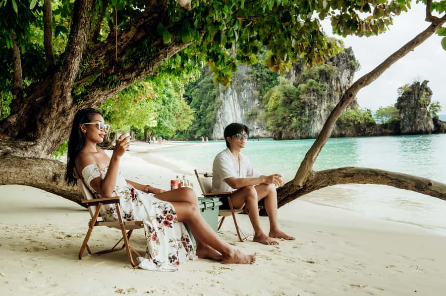 Krabi: Private Luxury Longtail Boat Island Hopping Tour - Safety in real weather: rain is usually fine, waves are not
