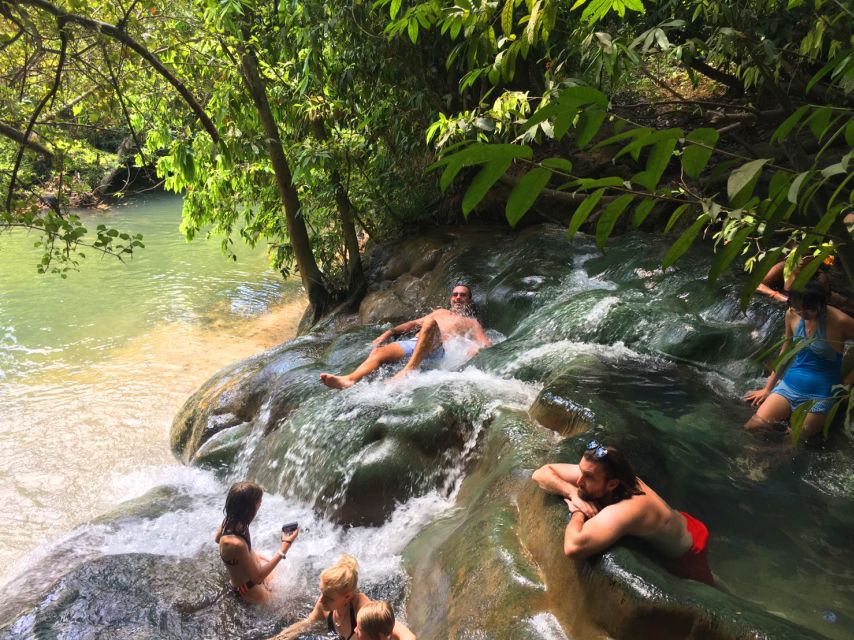 Krabi: Tiger Temple, Hot Springs & Crystal Pool Jungle Tour - Emerald Pool (Sra Morakot): the swim that turns the heat down