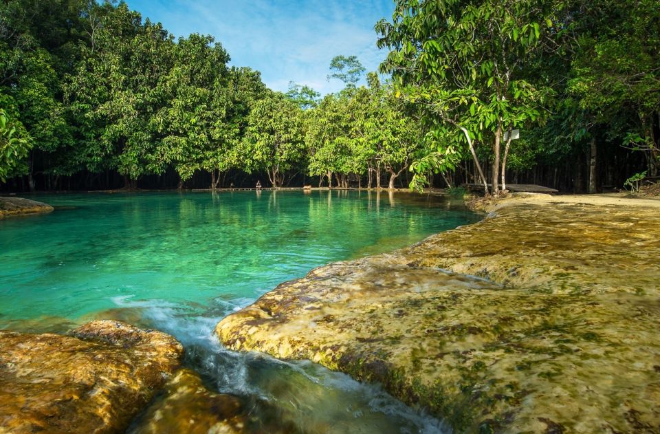 Krabi: Tiger Temple, Hot Springs & Crystal Pool Jungle Tour - Wat Tahm Suea (Tiger Cave Temple): the 1,200 steps to limestone views