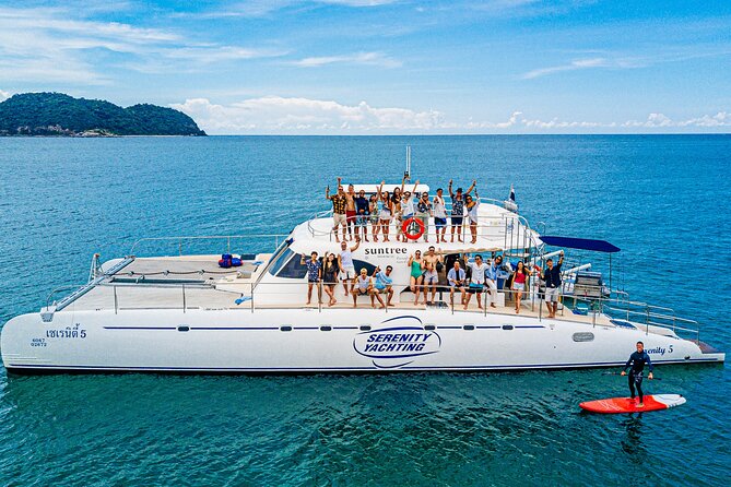 Pattaya Full-Day 3 Tropical Island tour Snorkeling Cruise Buffet - Koh Phai, Koh Rin, and Koh Ped: beaches, swimming, and monkey island reality
