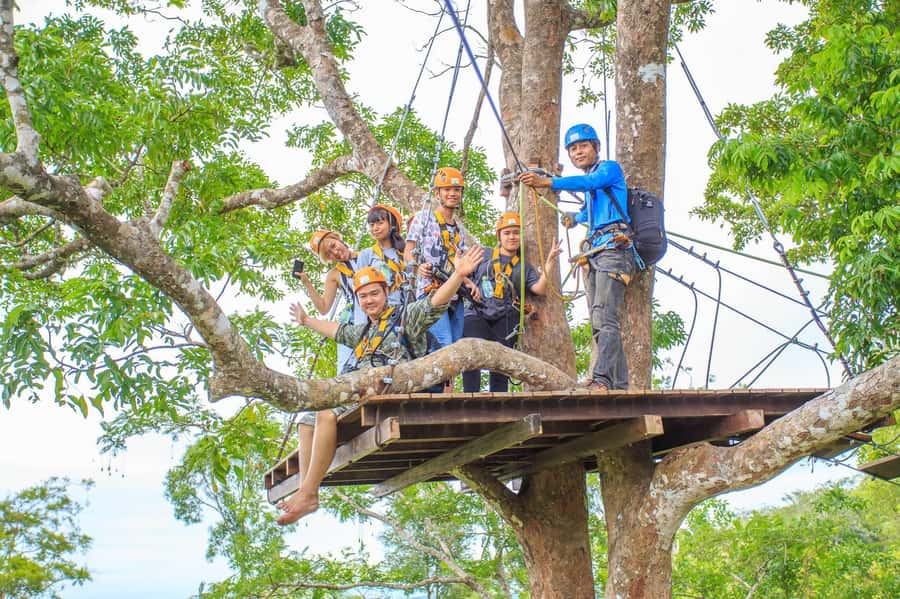 Phuket: ATV and Zipline Panoramic Adventure - ATV Trails, Rubber Plantations, and the Big Buddha Stop
