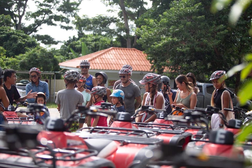 Phuket: Big Buddha Viewpoint ATV Tour and Zipline Adventure - Gear up like a pro: helmet, raincoat, and what to bring