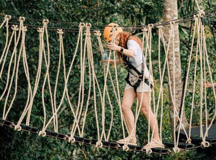 Phuket: Big Buddha Viewpoint ATV Tour and Zipline Adventure - Zipline adventure: treetop platforms with a guided pace