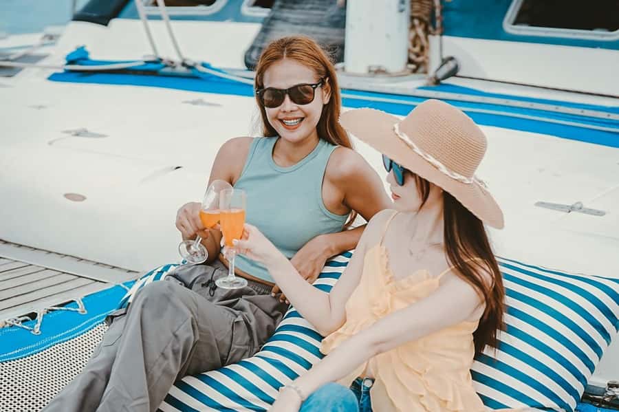 Phuket: Coral and Racha lslands Catamaran Tour with Lunch - Racha Island’s Clear-Water Snorkels, Plus the Slide-and-Kayak Day