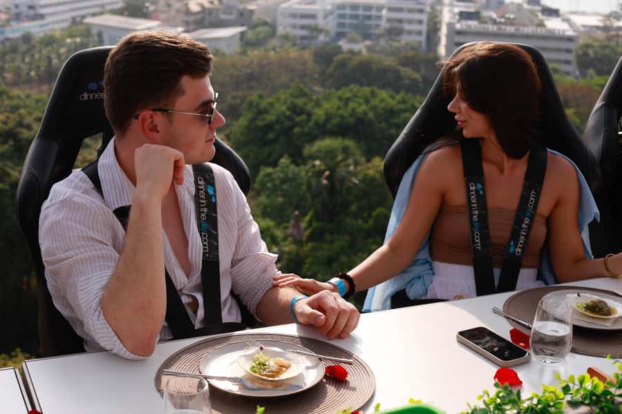 Phuket: Dinner in the Sky - Your Three Menu Choices: Seafood, Meat, or Signature Thai