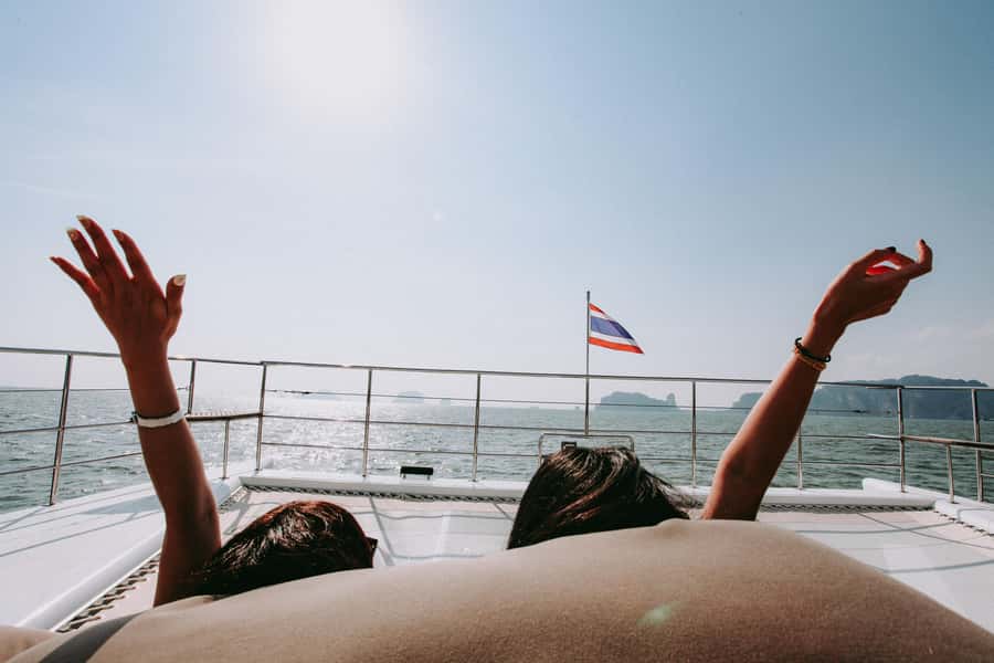 Phuket: James Bond Island and Phang Nga Bay by Premium Yacht - Hong Island canoeing: caves, lagoons, and real guiding