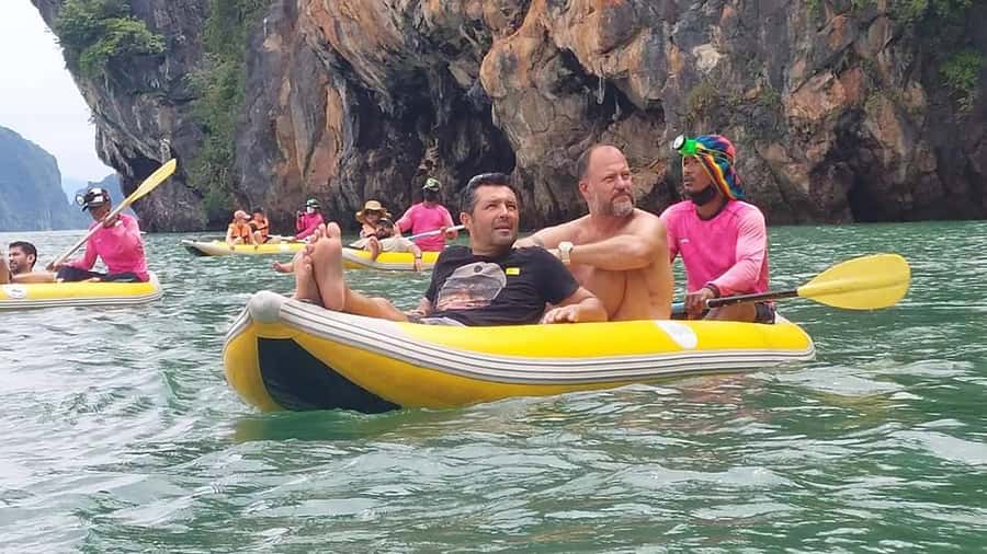 Phuket: James Bond Island by Big Boat with Sea Cave Canoeing - Panak Island canoeing: where the first cave sets the tone