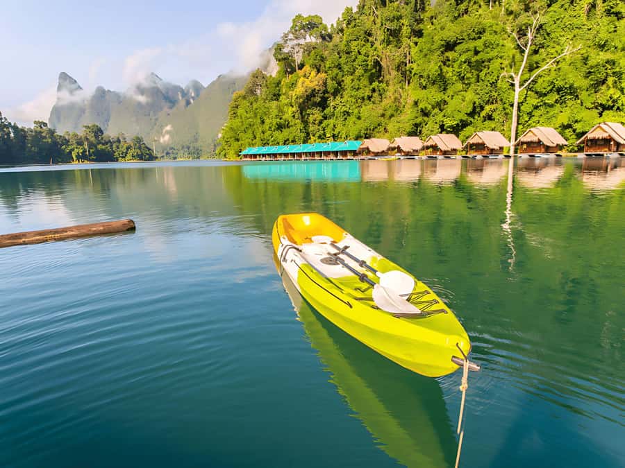 Phuket: Khao Sok and Cheow Lan Lake Tour with Lunch - Cheow Lan Lake by long-tail boat: when you actually get in the water