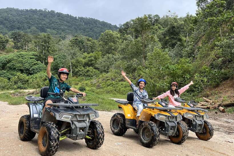 Phuket Ultimate Combo: Jungle ATV & Zipline Adventure - Phuket Pickup to Andaman Sea Viewpoint: the warm-up to adrenaline