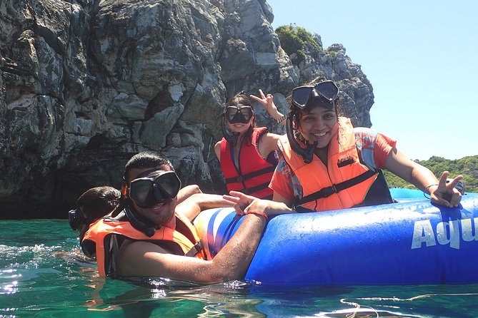 Private Full-Day Red Dragon Yacht to Angthong National Marine Park - Ko Mae Ko Blue Lagoon: Viewpoint Climb or Secluded Beach Time