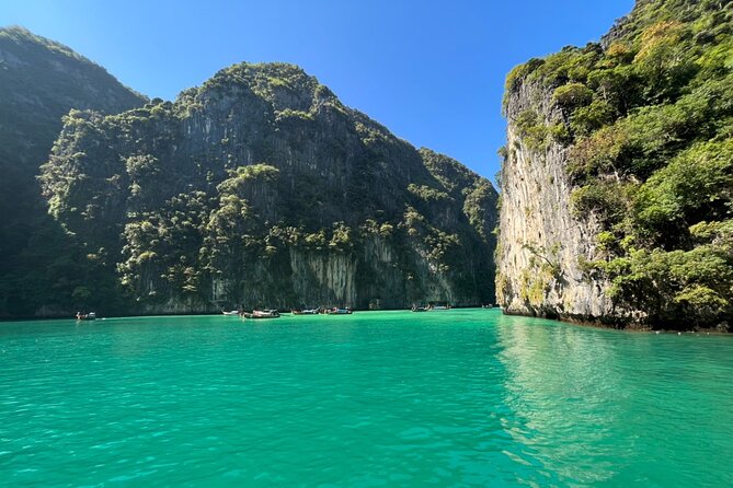 Small Groups of 20 people - Phi Phi & Bamboo Islands with Lunch - Bamboo Island: a big sand-and-water stop that’s built for swimming