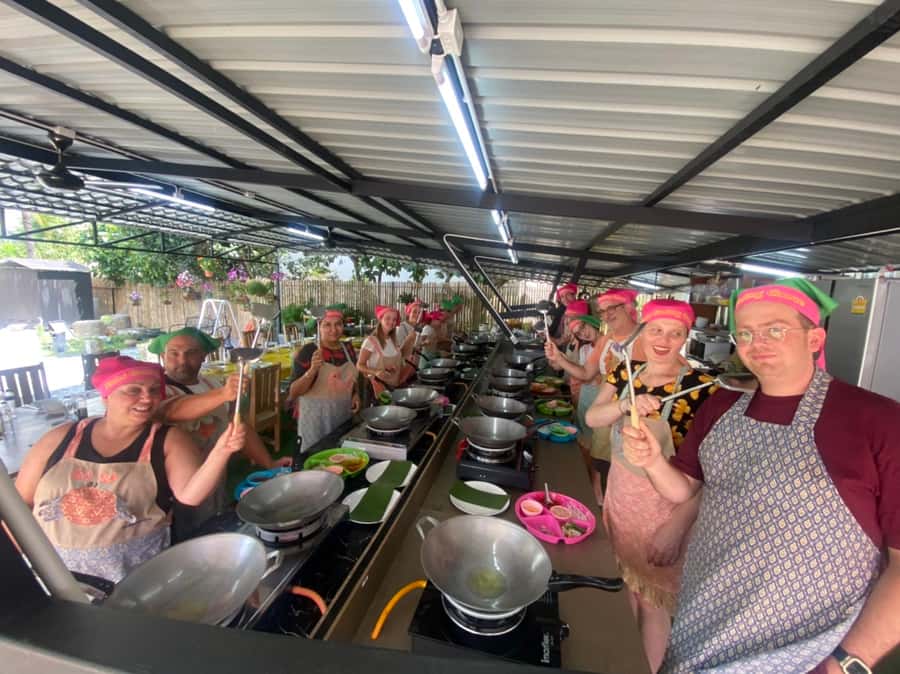Thai Cooking Class with Market & Garden Tour - Wooddy Kitchen at Kata Village and the herb garden walk